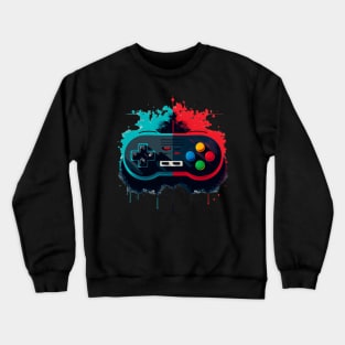 Retro Video Game Controller I Crewneck Sweatshirt